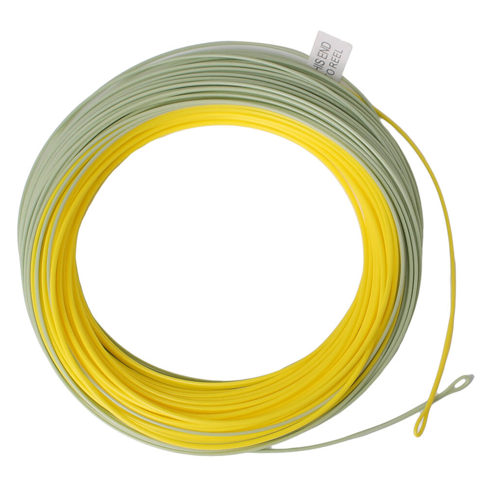 Double Color 2 Welded Loops Weight Forward FLOATING 100FT Fly Fishing Line