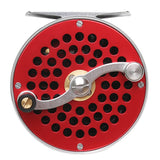 Vintage Classic Red Fly Reel For #3 to #9 Line Weight