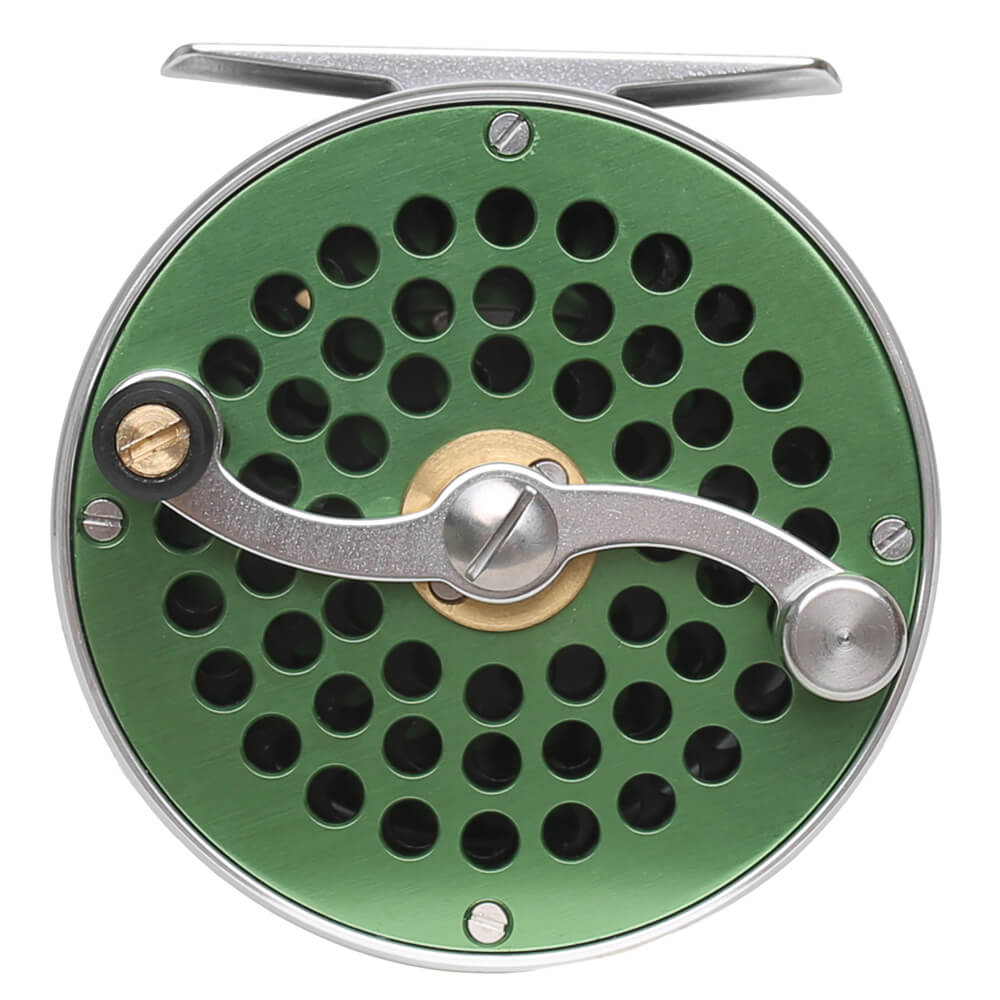 Vintage Classic Green Fly Reel For #3 to #9 Line Weight