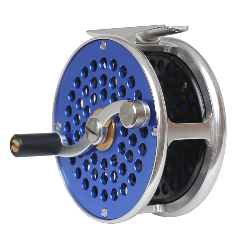 Vintage Classic Blue Fly Reel For #3 to #9 Line Weight – waxaya