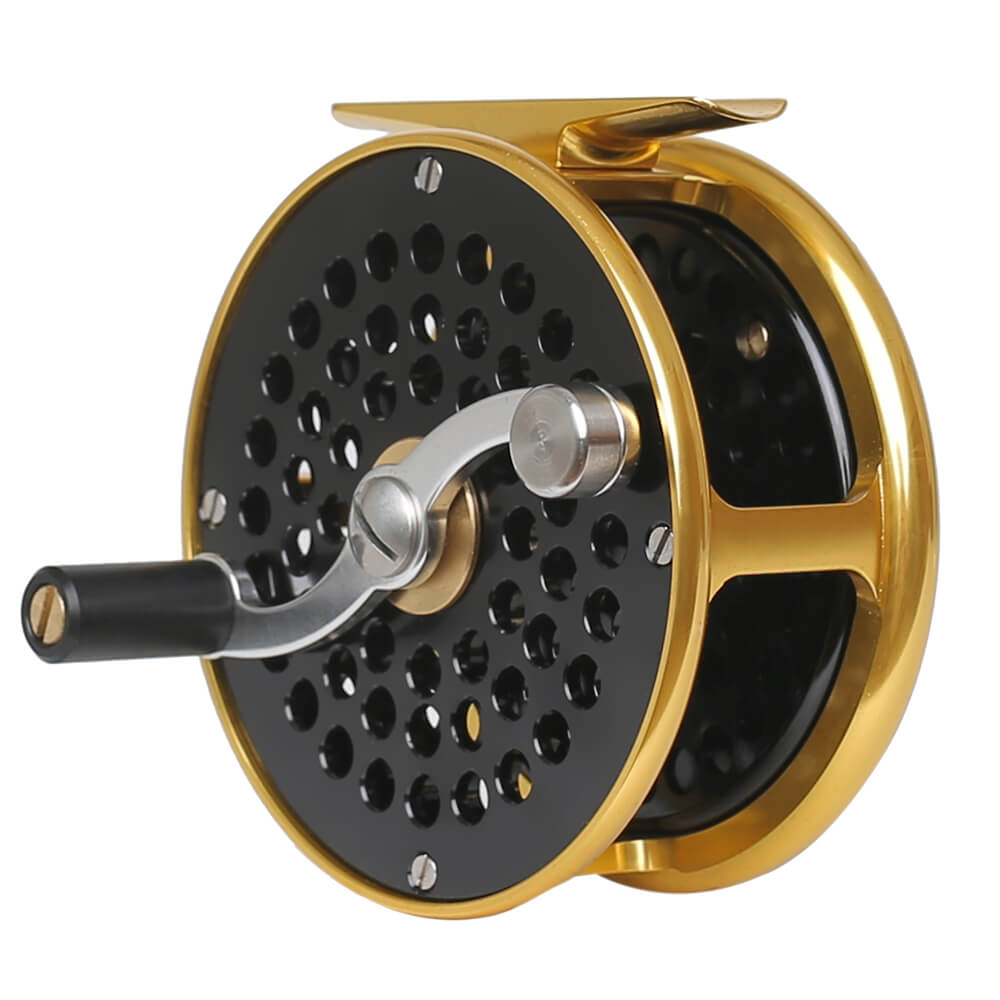 best classic fly reels Vintage Classic Black Fly Reel For #3 to #9 Line Weight – waxaya