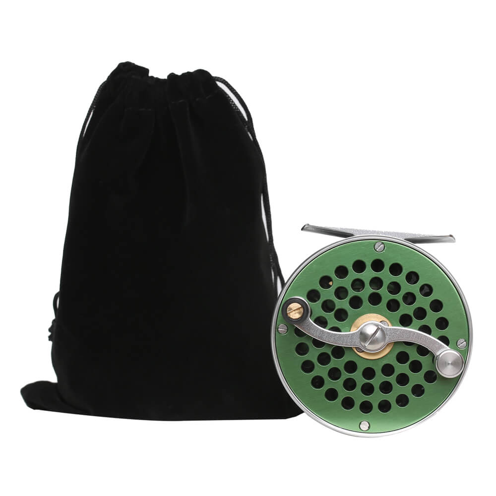 Vintage Classic Green Fly Reel For #3 to #9 Line Weight – waxaya