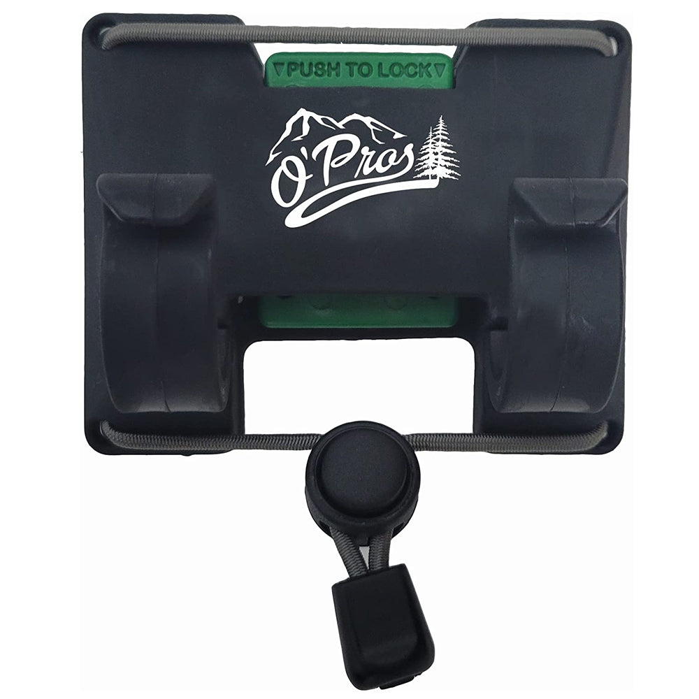O’Pros 3rd Hand Belt Clip Rod Holder for Fly Fishing and Spinning Rods